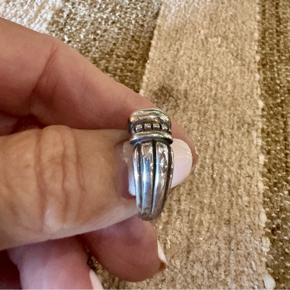 James Avery Silver Women's Ring. Size 6. Fast Shipping. - Picture 3 of 9